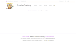 Desktop Screenshot of creative-training.com